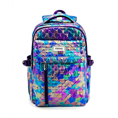 17Sacos escolares de 5 polegadas de nylon mochila resistente à água com caixa de lápis.