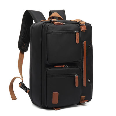 Mochila de viagem cinza 3 em 1 Mochila de viagem com revestimento de poliéster 210D