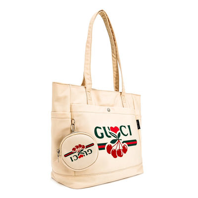 Canvas Digtal Impressão Crossbody Tote Bolsa de Mão Com Bolsa de Moedas
