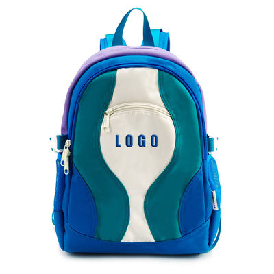 16.5 &quot; Bolsas de laptop universitário, mochila de poliéster casual para adolescentes