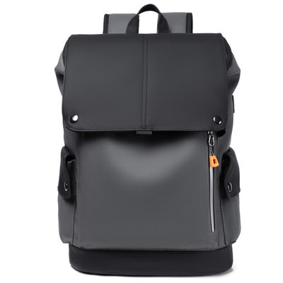 Mochila corporativa de computador portátil impermeável personalizada com material de poliéster invertido