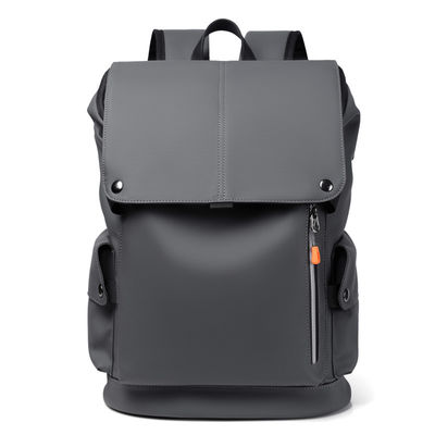 Mochila corporativa de computador portátil impermeável personalizada com material de poliéster invertido