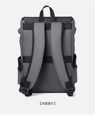 Bolsa de laptop de poliéster invertida Mochilas à prova d'água com saco de sapatos