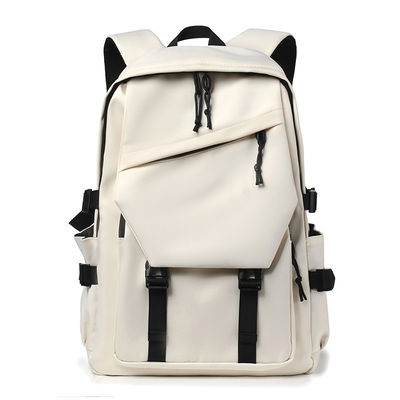 Mochila escolar multifuncional Mochila de material de nylon macio com fecho