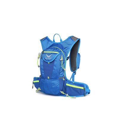 Mochila de bicicleta leve e respirável, à prova d'água, com 6 bolsos