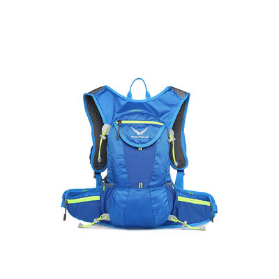 Mochila de bicicleta leve e respirável, à prova d'água, com 6 bolsos