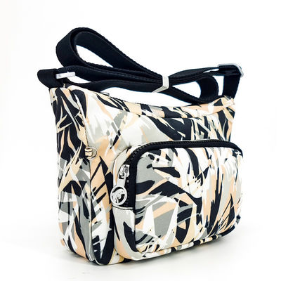 Bolsa de mão multifuncional Unisex Crossbody Tote com fecho de fecho
