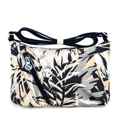Bolsa de mão multifuncional Unisex Crossbody Tote com fecho de fecho
