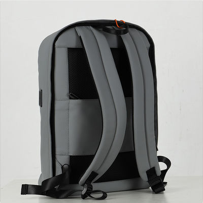 Saco de mochila Tote de tamanho médio Cor cinza Versátil Sustentável