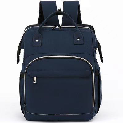 Mochila personalizada para laptop com fecho de fecho duplo