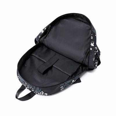 Mochila personalizada para adolescentes com cinto de ombro ajustável de poliéster