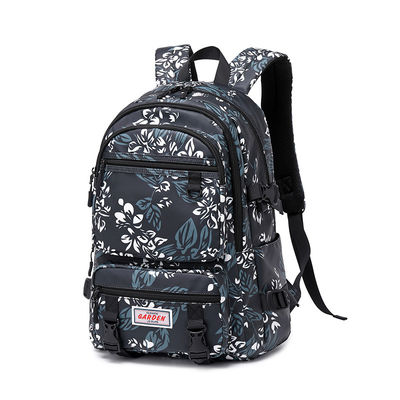 Mochila personalizada para adolescentes com cinto de ombro ajustável de poliéster