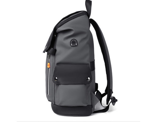 Mochila de viagem de nylon leve e elegante com fecho de fecho