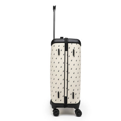 OEM Trolley de bagagem do aeroporto com preto de plástico de cor 8 rodas PU PP