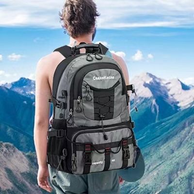 40L Grande Capacidade Leve Mochila de caminhada de bicicleta de caminhada de 23 polegadas