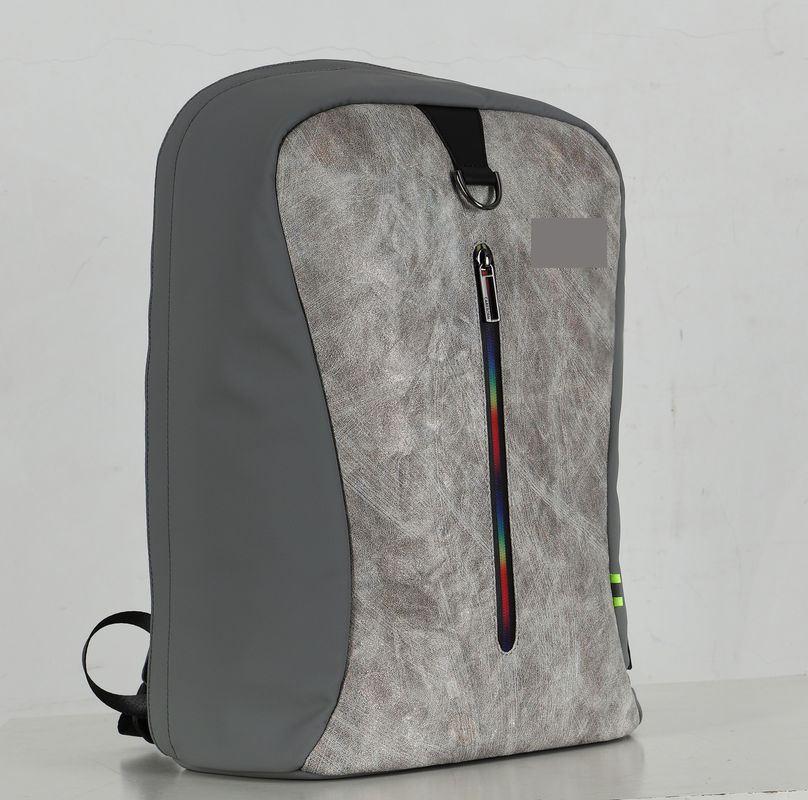 Saco de mochila Tote de tamanho médio Cor cinza Versátil Sustentável